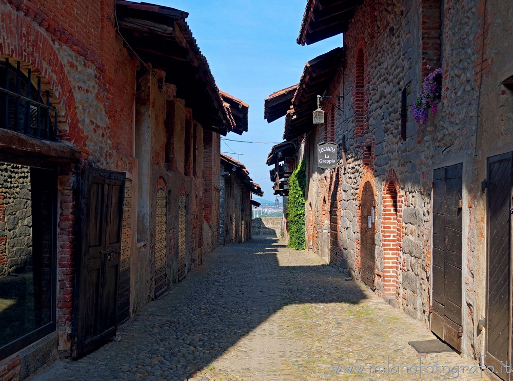 Candelo (Biella, Italy) - Street of the ricetto of Candelo